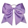 New "LAVENDER" Cheer Bow Pony Tail 7 Inch Girls Hair Bows Cheerleading Dance Practice Football Games Competition Birthday Solid Color Grosgrain Ribbon