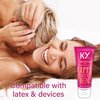 K-Y Warming Jelly Lube, Sensorial Personal Lubricant, Glycol Based Formula, Safe to Use with Latex Condoms, For Men, Women and Couples, 5 FL OZ (Pack of 2)