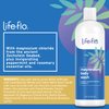 LIFE-FLO Magnesium Body Wash, Refreshing, Moisturizing Liquid Soap with Magnesium Chloride from the Zechstein Seabed, Peppermint Oil and Rosemary Oil, 60-Day Guarantee, Not Tested on Animals, 16oz