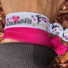 Gymnastics Hair Ties- Girls Gymnastics Hair Accessories- Gymnastics Elastics - Gift For Gymnast, Party Favors, Gymnastics Team Gifts