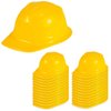Child Construction Hats - Soft Plastic Construction Helmets by Funny Party Hats (24 Pack)