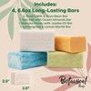 Australian Botanical Soap, Goats Milk, Manuka Honey, Lemongrass & Sea Salt 6.6 oz. (187 g) Soap Bars | Natural Soap Base | Shea Butter Enriched Bar Soap - Original Assorted Pack of 4