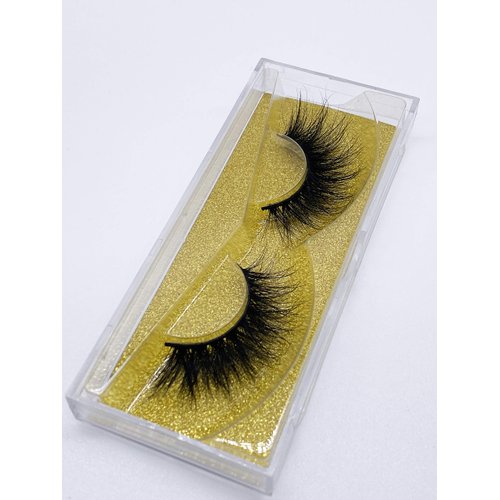 Alluring 3D Mink Lashes Reusable Strip, 100% Siberian Mink Fur False Eyelashes, Hand-made Cruelty...