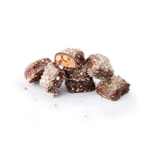 Enstrom Milk Chocolate Almond Toffee Petites 15oz box | Bite-size | Gluten Free | Kosher Dairy | All Natural