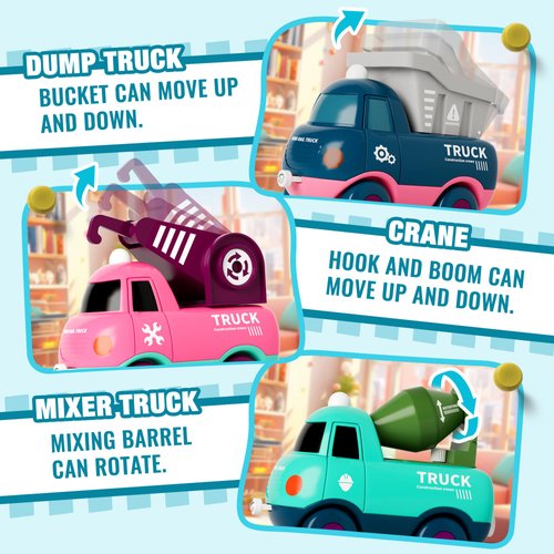 MORECOLL Electric Train Set for Toddlers, Kids Train Set w/Music, Lights & Train Tracks - First Choo Choo Train for Toddlers, Magnetic Train Toys for Toddlers, Birthday Gifts for Boys Girls