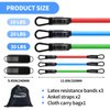 Ankle Resistance Bands, Ankle Bands for Working Out with Cuffs, Workout Equipment for Women Legs and Glutes, Exercise Resistance Bands for Legs Butt Lift Ankle Strap with Exercise Bands