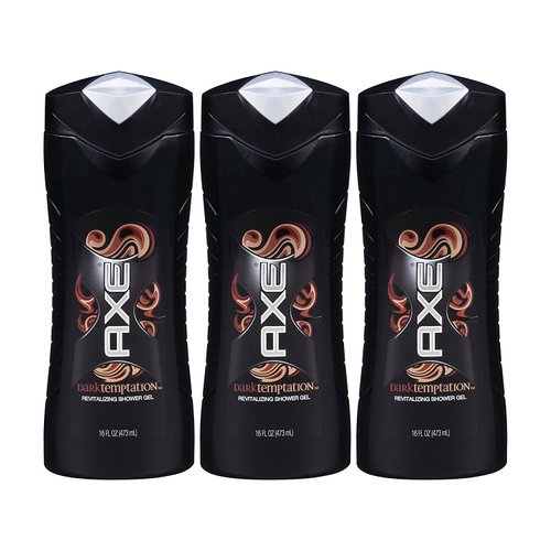 Axe Shower Gel-Dark Tempt Size 16z Axe Shower Gel-Dark Temptation 16z, set of 3
