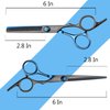 Hair Cutting Scissors Haircut Shears Kit, Fcysy Professional Scissors for Hair Barber Scissors Hair Shears Set, Hairdressing Salon Scissors Blending Shears Barber Accessories for Hairdresser Home Use