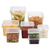 Cambro 2SFSCW135 Food Storage Container, 2 Quart, 7-1/4" x 7-1/4" x 3-7/8", Polycarbonate