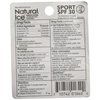 Natural Ice Mentholatum Sport Medicated Lip Protectant With Spf 30 Sunscreen, 0.15 Ounce