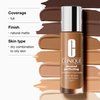 Clinique Beyond Perfecting Liquid Lightweight Full Coverage Foundation + Concealer For Dry Combination to Oily Skin Types, Ivory, 1 Fl Oz