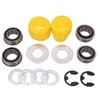 DVPARTS Front Wheel Bearing Bushing to Bearing Conversion Kit for John Deere LA140 LA145 LA150 LA155 LA165 LA175 LA100 L105 LA115 LA125 LA130 LA135 L100 L105 L108 L110 L120 L130
