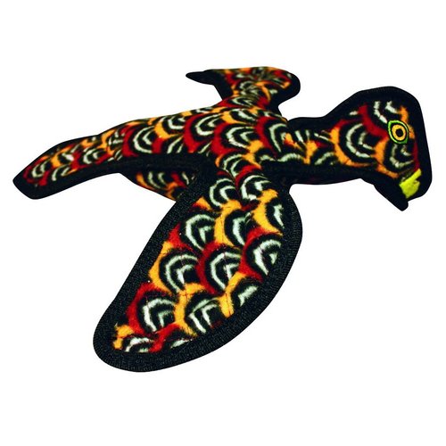 TUFFY - World's Tuffest Soft Dog Toy - Desert Vulture - Squeakers - Multiple Layers. Made Durable, Strong & Tough. Interactive Play (Tug, Toss & Fetch). Machine Washable & Floats.