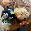 Genshin Impact Plush Toys Venti Zhongli Kazuha Xiao Plush Toy, Keychain Anime Figure Soft Stuffed Gift for Game Fans（Yaemiko）