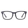 MAXJULI Blue Light Blocking Glasses,Computer Reading/Gaming/TV/Phones Glasses for Women Men(Matt Black)