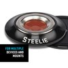 Nite Ize Steelie Orbiter Magnetic Socket and Metal Plate - Car Mobile Phone Holder - Phone Metal Plate - Magnetic Phone Holder - Black