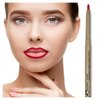 Khasana Lip Liner - Automatic Pencil, Smooth Creamy Application, Long-Lasting, Nourishing & Moisturizing Formula. Transfer-Proof (Hot Red 34, 13.5)