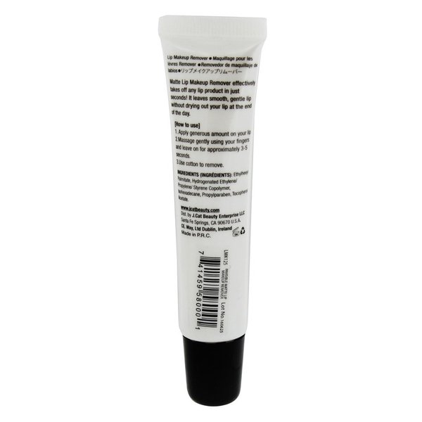 J.Cat Beauty - Invisible Matte Lip Makeup Remover - 0.5 oz.