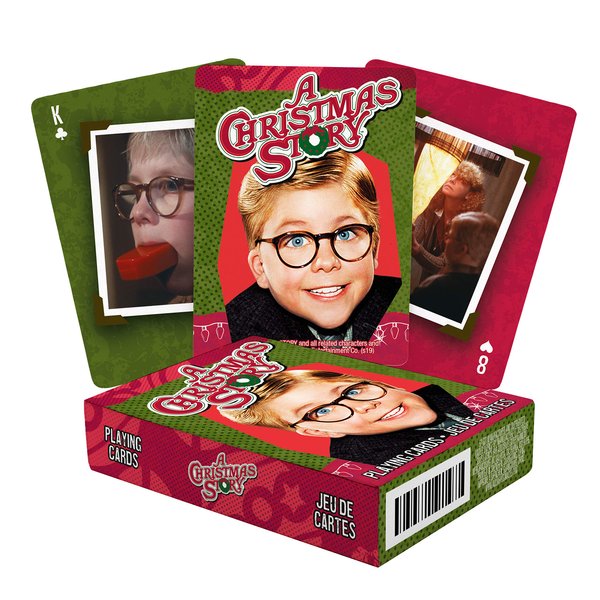 AQUARIUS A Christmas Story Playing Cards - Christmas Themed Deck of Cards for Your Favorite Card Games - Officially Licensed Christmas Story Merchandise & Collectibles