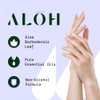 ALŌH Skin - Softening Sanitizing Hand Wipes - Peppermint Eucalyptus + Aloe (1 Box of 20 Individual Wrapped Wipes)