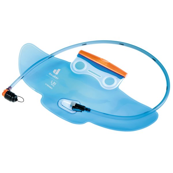 Deuter Streamer Hydration Bladder for Backpacking, Hiking, Road Running, Triathlon and Trail Running - 1.5L - Transparent