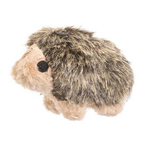 Aspen Pet Multicolored Hedgehog Plush Hedgehog Dog Toy Medium