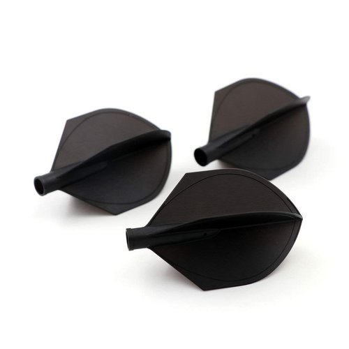 CUESOUL TERO AK4 Black Dart Flights Shield Shape,Set of 3 pcs(CS-AK4+1DPYS)