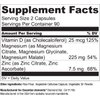 Essential Elements Magnesium & Zinc with Vitamin D3 for Sleep Immune & Bone Support - Magnesium Glycinate, Malate, Citrate 200mg - Triple Magnesium Supplement for Women and Men - 6 Month Supply