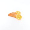"2Pcs Orange Slice Snap Hair Clips for Women Girls Bangs Side Hairpins Creative Barrettes Hair Accessories，Clips and Barrettes Hair Accessories "
