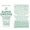 Earth To Skin Super Greens Nourishing Face Cleanser, Vitamin Enriched, Daily Face Wash for All Skin Types (4.7 Fl Oz)