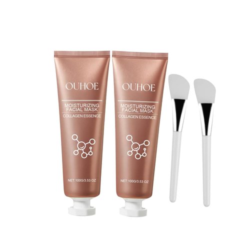 OFOCASE Collagen Peeling and Tearing Facial Mask, Deep Cleansing and Hydrating Mask for A Glowing Complexion Hydrating Mask 3.53fl.oz