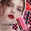 10 Colors Lip Tint, Color Tinted Lip Stain, Moisturizing Lip Balm Liquid Lipstick Makeup Hydrating Long Lasting Lip Gloss Multi-Use Lip Cheek Face Tint