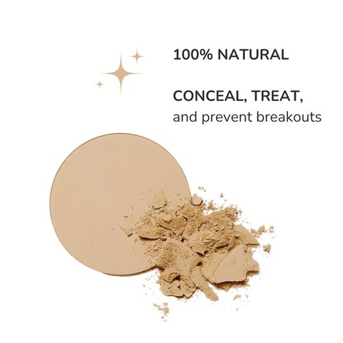 EMANI Vegan Cosmetics Flawless Matte Foundation, 289 Linen, 0.42 Ounce