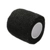 ESUPPORT 2 Inches X 5 Yards Self Adherent Cohesive Wrap Bandages Strong Elastic First Aid Tape for Wrist Ankle Black Pack of 10