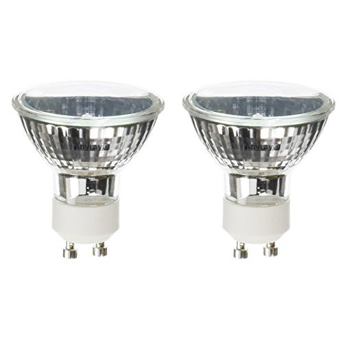 Anyray (2)-Pack for Range Hood Kitchen 50W Light Bulbs 50-Watts