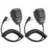 BAOFENG UV-5R Accessories Mic for Ham Radio Shoulder Speaker Mic BF-F8HP UV5R 5RM UV-21R UV-5G Plus GM-5RH K5PLUS AR-152 UV-17R BF-888S GM-15PRO UV-S9 Plus Police Walkie Talkie Mic,2Pack