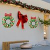 HBLHBLMI Christmas Wreath Balloons for Christmas Party Supplies Birthday Party Decorations - 5Pcs