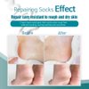 Epielle Intensive Repairing Foot Mask for Dry foot and Cracked heel and callus (Socks-6pk) Foot Spa masks | Coconut Oil + Milk Extract + Hyaluronic Acid. Mothers Day GIfts