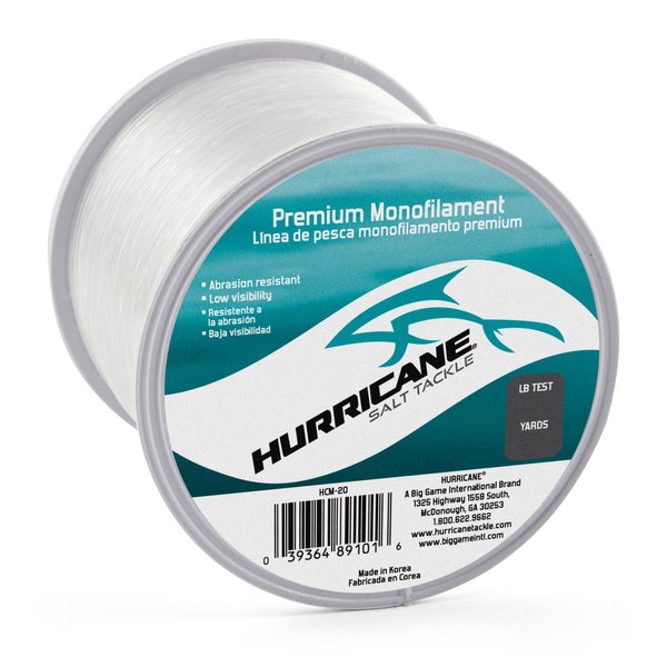 Saltwater 1/4lbs Spool Monofilament Line