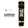 Sensationnel Empire Yaki weave hair - virgin Human hair extensions Yaki texture hair for weaving and sew in styles - Straight Yaki 1 pack (12 Inch, T1B/350)