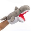 HollyHOME Shark Hand Puppets Stuffed Ocean Animals Hand Puppet Plush Animal Toys 13 Inches