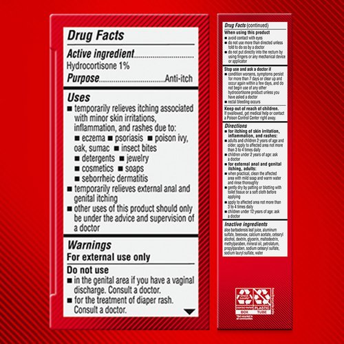 Cortizone 10 Maximum Strength Soothing Aloe Anti-Itch Cream, 1% Hydrocortisone, 2 oz. 4 pack