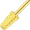 Pana 3/32" Safety Bit Nail Carbide Bit - for Electric Dremel Drill Machine (Extra Fine, Cone - Gold)
