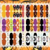 TailaiMei 12 Sheets Halloween Nail Wraps Stickers, Nail Polish Strips Self-Adhesive Full Wraps with 2 pcs Nail Files for DIY Nail Art Decals (Witch Style)