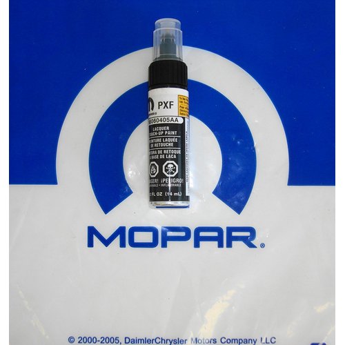 Mopar Jeep Wrangler Hard Top Black Touch Up Paint, OEM