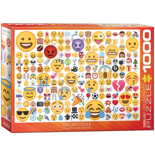 EuroGraphics Emoji What's Your Mood? (1000 Piece) Puzzle