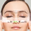 Guapa Professional Eyebrow Shaping Kit Eyebrow Ruler with Level Microblading Brow Mapping Ruler for Precise Tattoo Eyebrow Design (Kit 1)