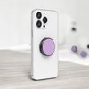FAB POPS Phone Grip with Expandable Stand, Built in Magnets, Adhesive Attachment, Mounting Plate Included, Your All in one Phone Holder. Violet