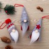 D-FantiX Gnome Christmas Ornaments Set of 6, Handmade Swedish Tomte Gnomes Decorative Ornaments Plush Christmas Decorations Tree Hanging Scandinavian Santa Elf Home Table Decor 2023