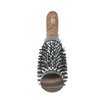 Ibiza Hair Professional Ceramic Round Brush (CC3, 50mm), Carbon Fiber/Nylon Bristles & Ergonomic Cork Handle, Heat Resistant Ionic Hair Brush to Reduce Frizz & Static Electricity